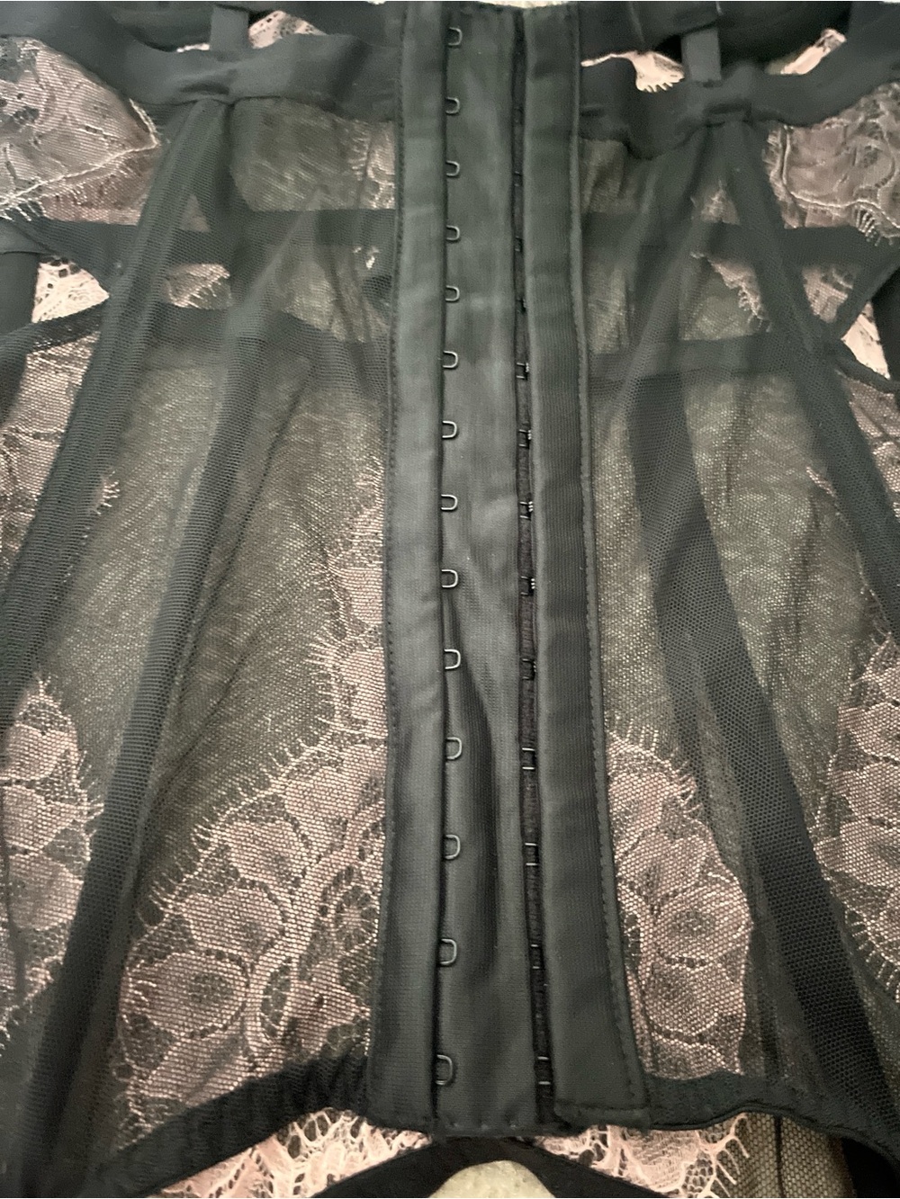 Victoria's Secret *Dream Angels* Lace Garter Corset Bustier- 36C *NWT* - Picture 5 of 8